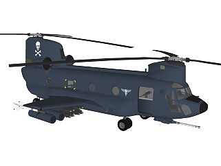 超精细<em>直升机</em>模型 Helicopter(11)